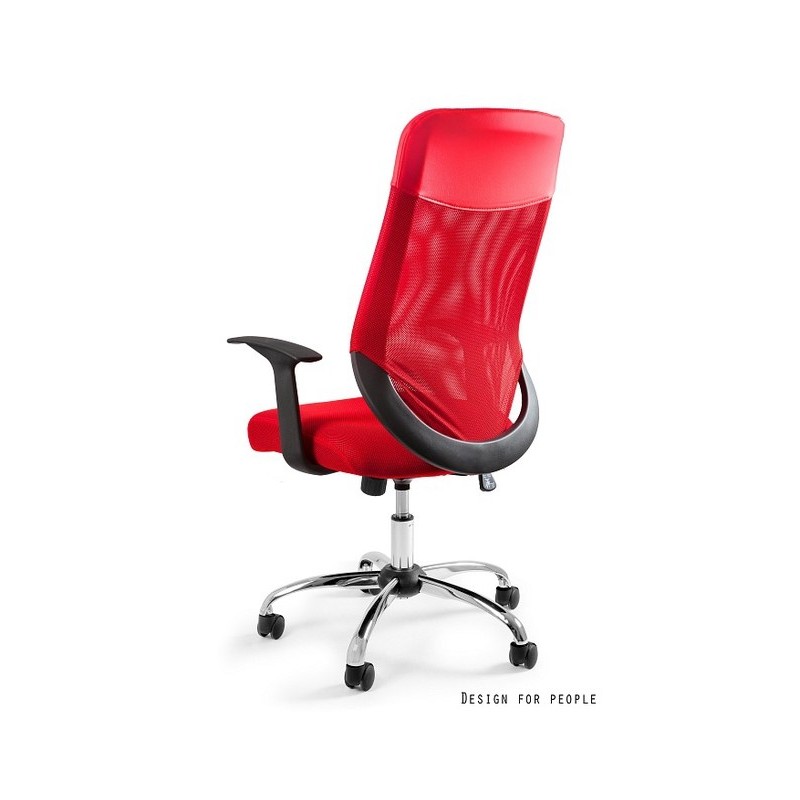 Mobi Plus - krzesło biurowe - czerwone