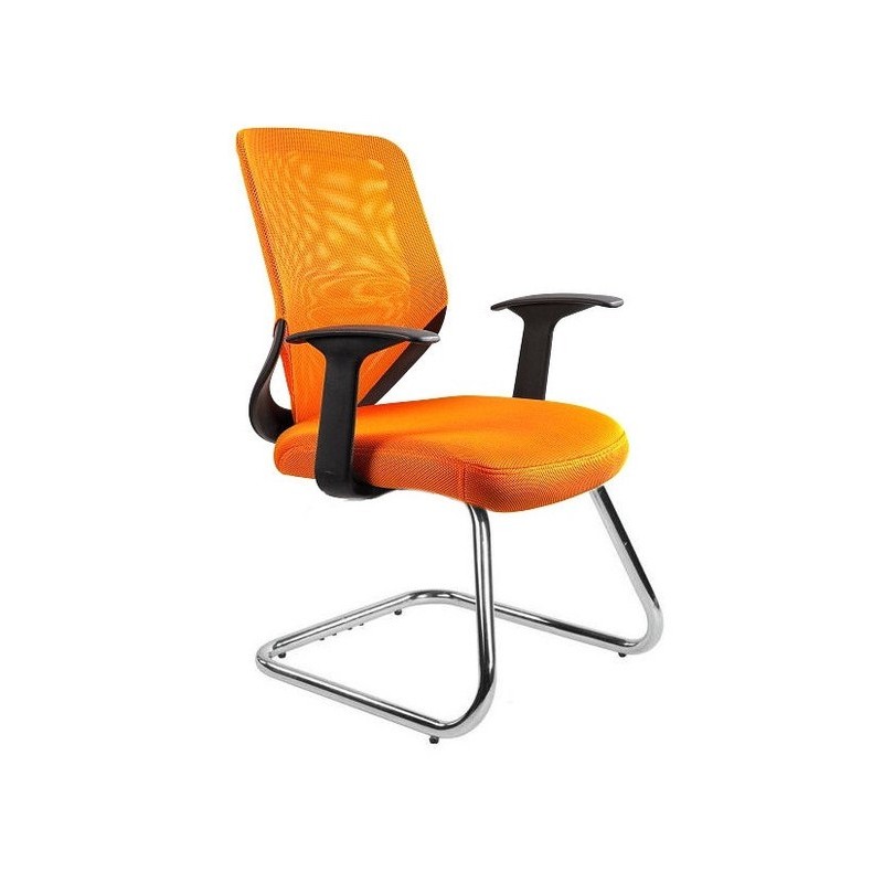 Mobi Skid - krzesło biurowe - pomarańczowe