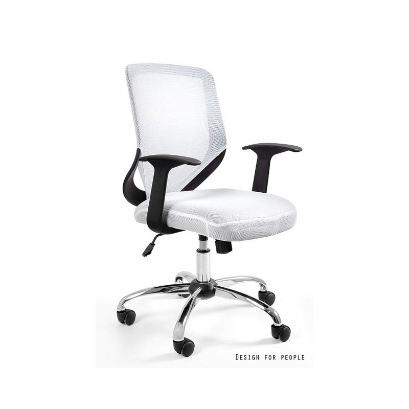 Mobi - krzesło biurowe - białe