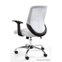Mobi - krzesło biurowe - białe