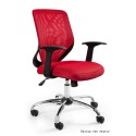 Mobi - krzesło biurowe - czerwone