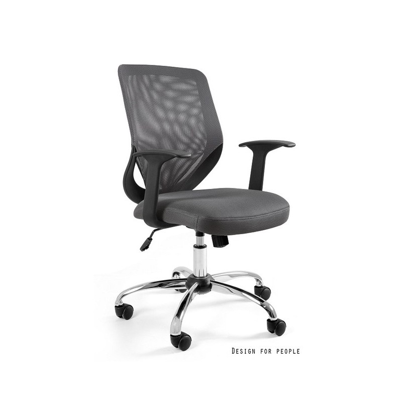 Mobi - krzesło biurowe - szare