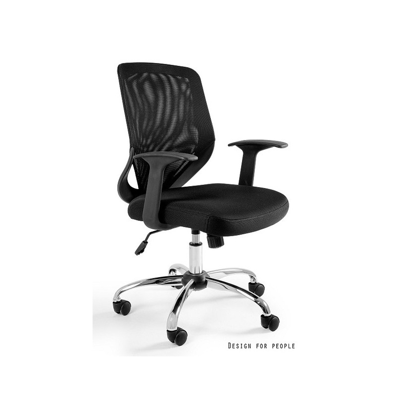 Mobi - krzesło biurowe - czarne