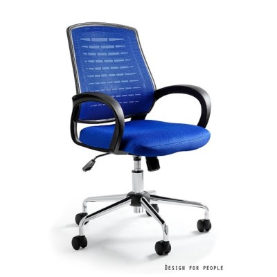 Award - fotel biurowy - niebieski