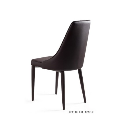 Setina - krzesło czarne -Krzesła- 