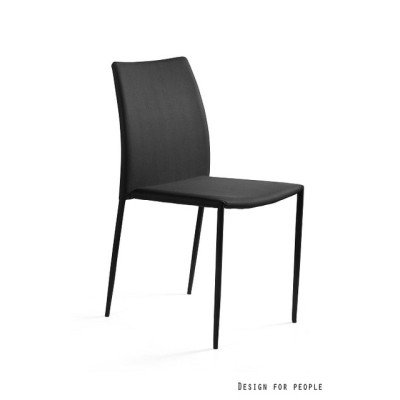 Design - krzesło czarne -Krzesła- 