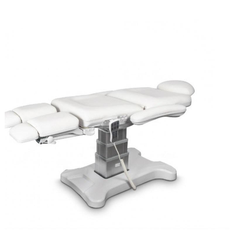 Elektryczny fotel podologiczny biały - UNICO -Fotele do podologii- 