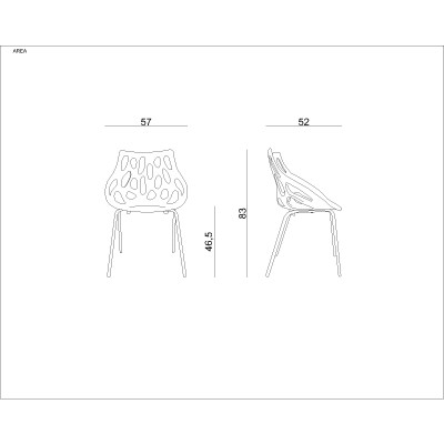 AREA - Krzesło biurowe -Krzesła- 