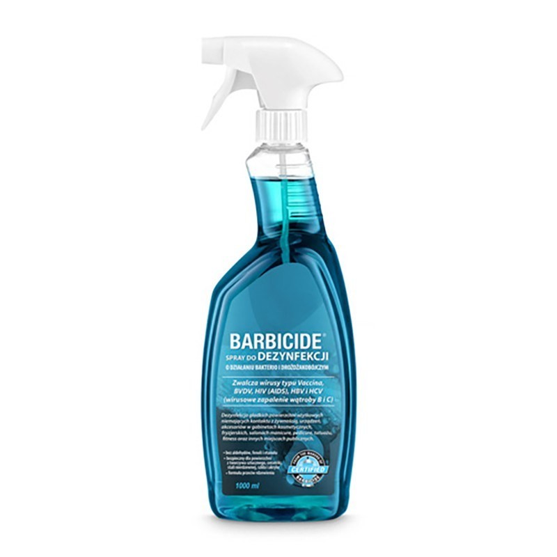 BARBICIDE Spray do dezynfekcji wszystkich powierzchni 1000ml bez...