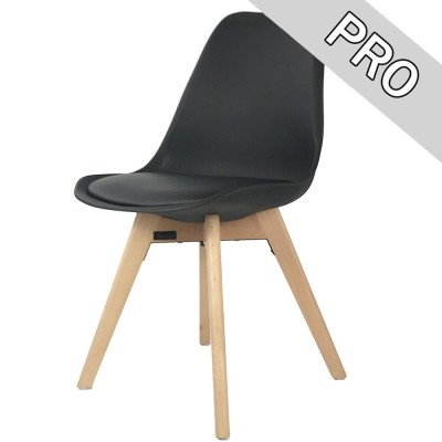 Krzesło MONZA PRO NERO BLACK -Krzesła- 