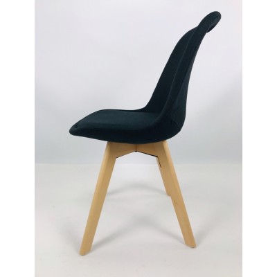 Krzesło MONZA GRANDE FABRIC BLACK -Krzesła- 