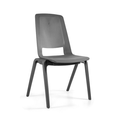 FILA CHARCOAL - Wytrzymałe krzesło do poczekalni -Krzesła- 