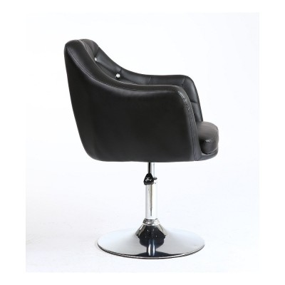 Blink - Fotel fryzjerski czarny WYBÓR PODSTAW -Krzesła kosmetyczne- 