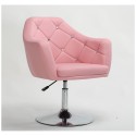 Fotel kosmetyczny Blink Różowy