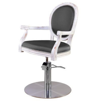 Unikalny fotel fryzjerski IDYLLA w stylu Shabby Chic