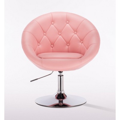 Bol - krzesło kosmetyczne różowe -Krzesła kosmetyczne- 