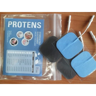 Elektrody do stymulatora typ BI, BP 50x50mm - 4 szt. -Akcesoria, części zamienne- 