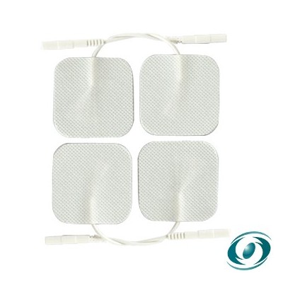 Elektrody do stymulatora typ BI, BP 50x50mm - 4 szt. -Akcesoria, części zamienne- 