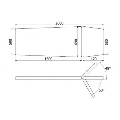 Stół rehabilitacyjny WSR E do masażu oraz rehabilitacji -Łóżka do masażu- 