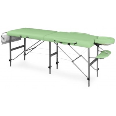 Wytrzymały stół do masażu TRIS ALUMINIUM składany mobilny -Łóżka do masażu- 