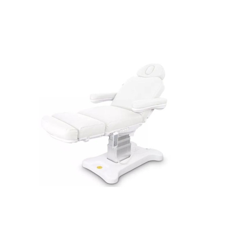 Fotel kosmetyczny UNICO Plus z podgrzewaniem biały -Fotele kosmetyczne elektryczne- 