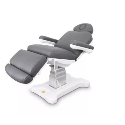 Fotel kosmetyczny UNICO Plus z podgrzewaniem grafitowy -Fotele kosmetyczne elektryczne- 