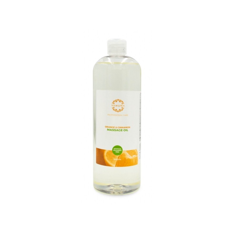 Olej do masażu z ekstraktem z pomarańczy i cynamonu - 1000 ml
