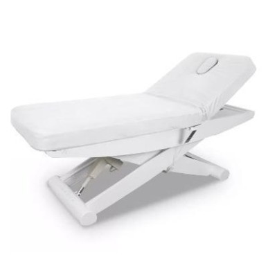 Białe łóżko kosmetyczne LUNA X PLUS Pure z podgrzewaniem -Łóżka kosmetyczne- 