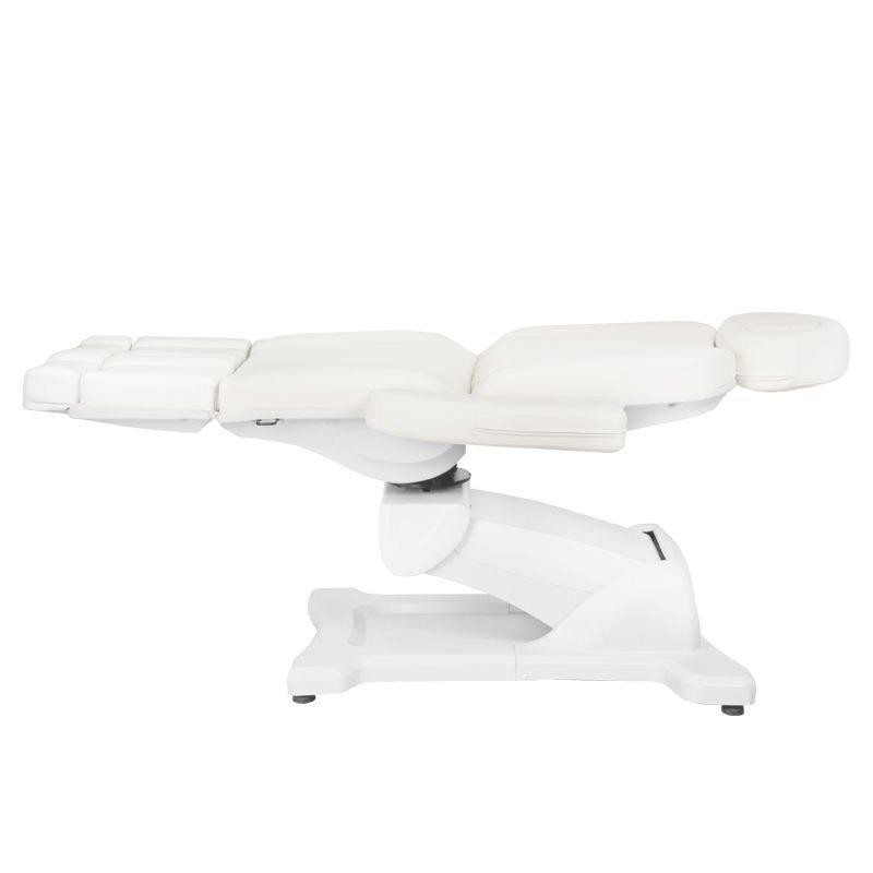 Biały elektryczny fotel do pedicure