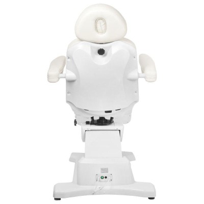 Biały elektryczny fotel do pedicure