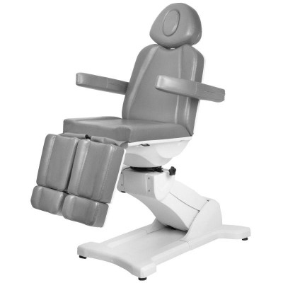 Fotel do pedicure elektryczny szary Azzurro