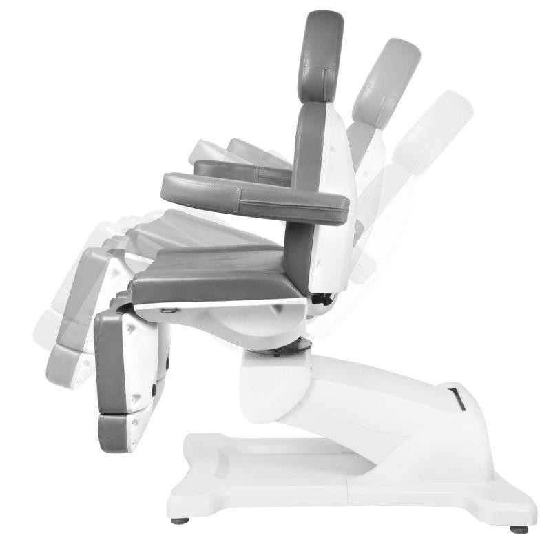 Fotel do pedicure elektryczny szary Azzurro