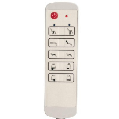 Fotel do pedicure elektryczny szary Azzurro