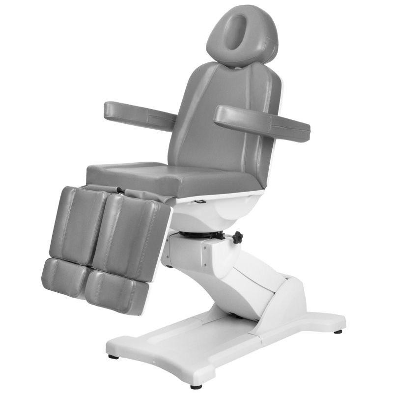 Fotel do pedicure elektryczny szary Azzurro