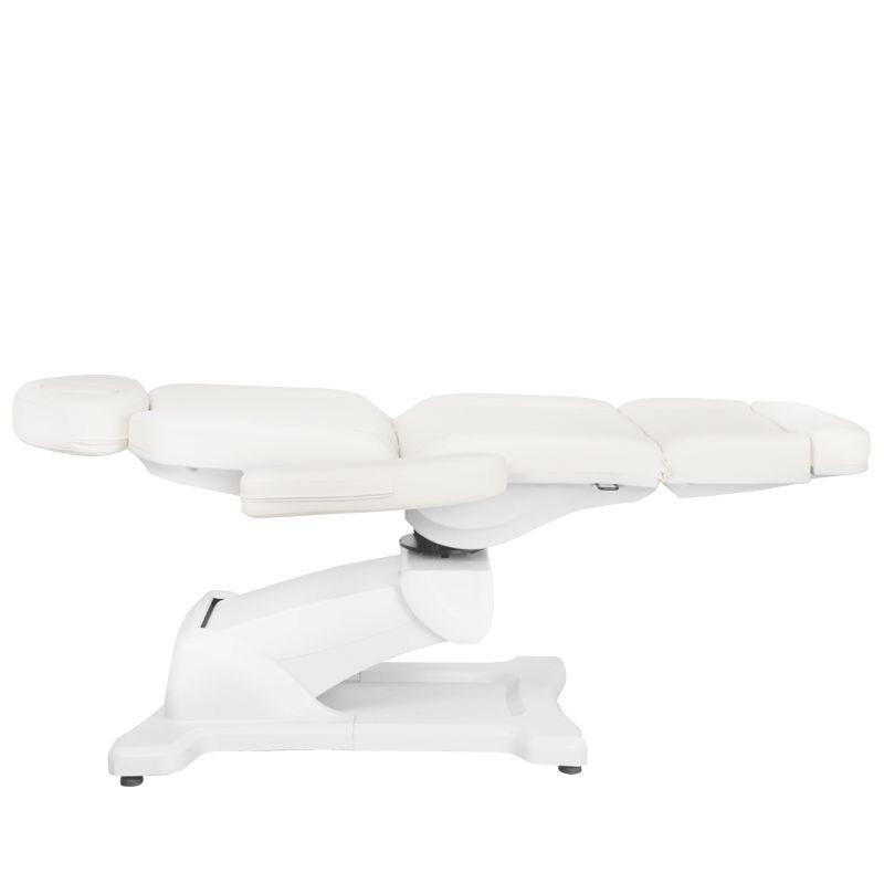 Biały elektryczny fotel do terapii urodowej