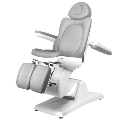 Fotel do pedicure elektryczny szary Zaffiro 870S