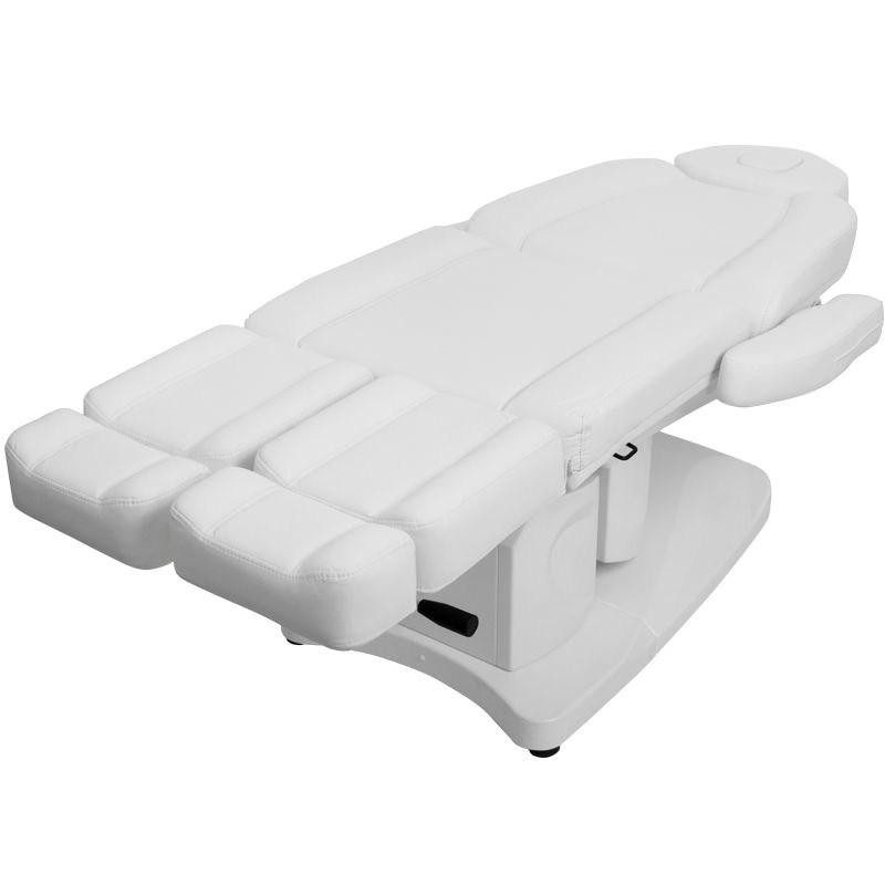 Biały elektryczny fotel do pedicure Zaffiro 708As