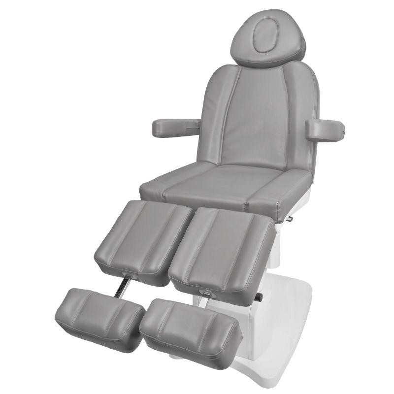 Fotel do pedicure elektryczny szary Zaffiro 708As