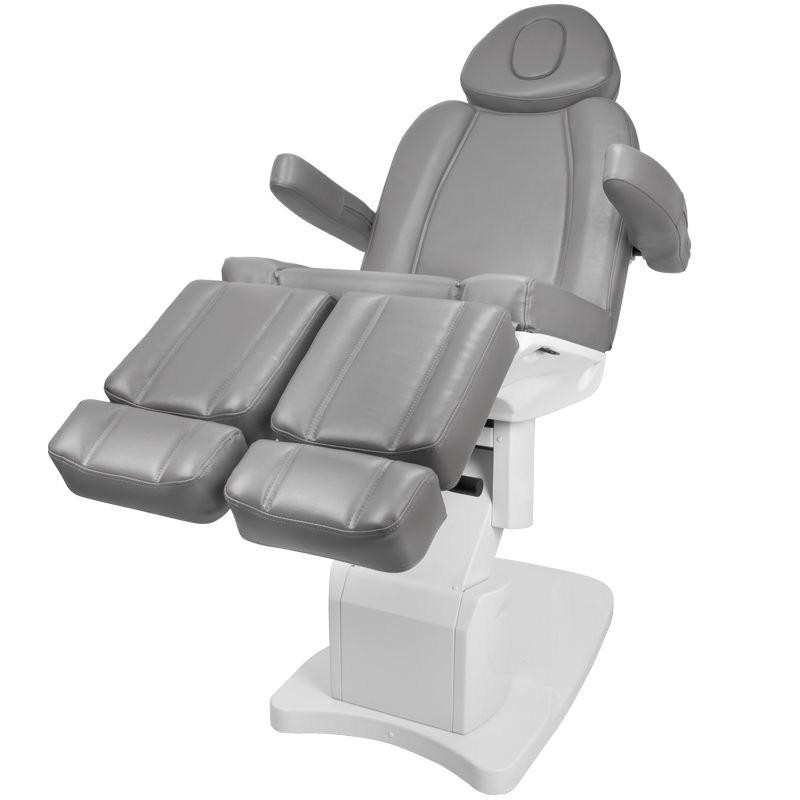 Fotel do pedicure elektryczny szary Zaffiro 708As