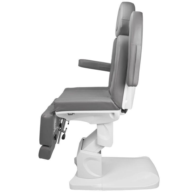 Fotel do pedicure elektryczny szary Zaffiro 708As