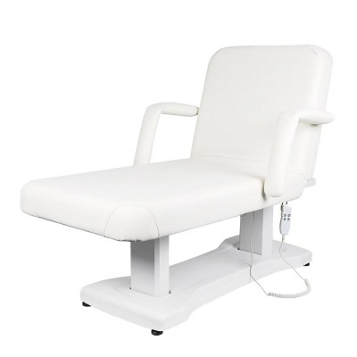 Biała elektryczna sofa do masażu terapeutycznego Zaffiro