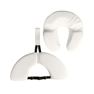 Biała elektryczna sofa do terapii masażu Zaffiro