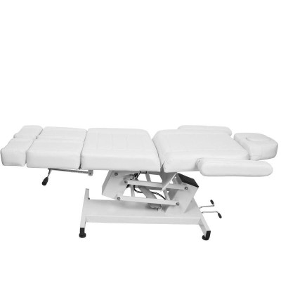 Biały elektryczny fotel do pedicure Zaffiro 706