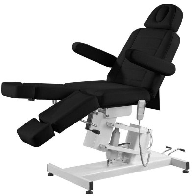 Czarny elektryczny fotel do pedicure Zaffiro 706