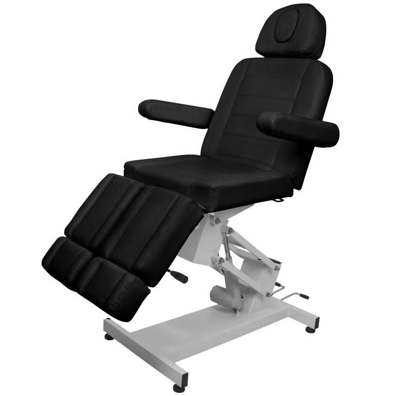 Czarny elektryczny fotel do pedicure Zaffiro 706