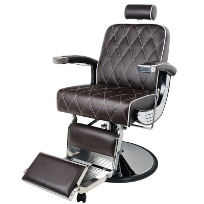 GABBIANO FOTEL BARBERSKI IMPERIAL BRĄZOWY -Fotele barberskie- 