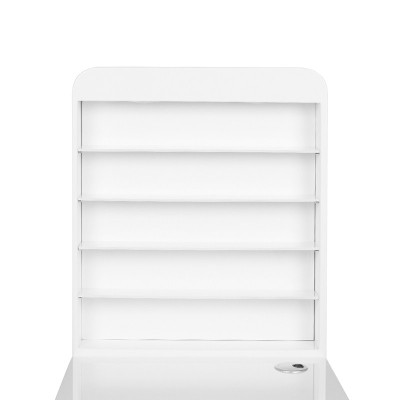 BIURKO KOSMETYCZNE 310 BIAŁE LEWE -Biurka kosmetyczne- 