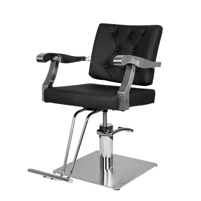 GABBIANO FOTEL FRYZJERSKI LYON CZARNY -Fotele fryzjerskie- 