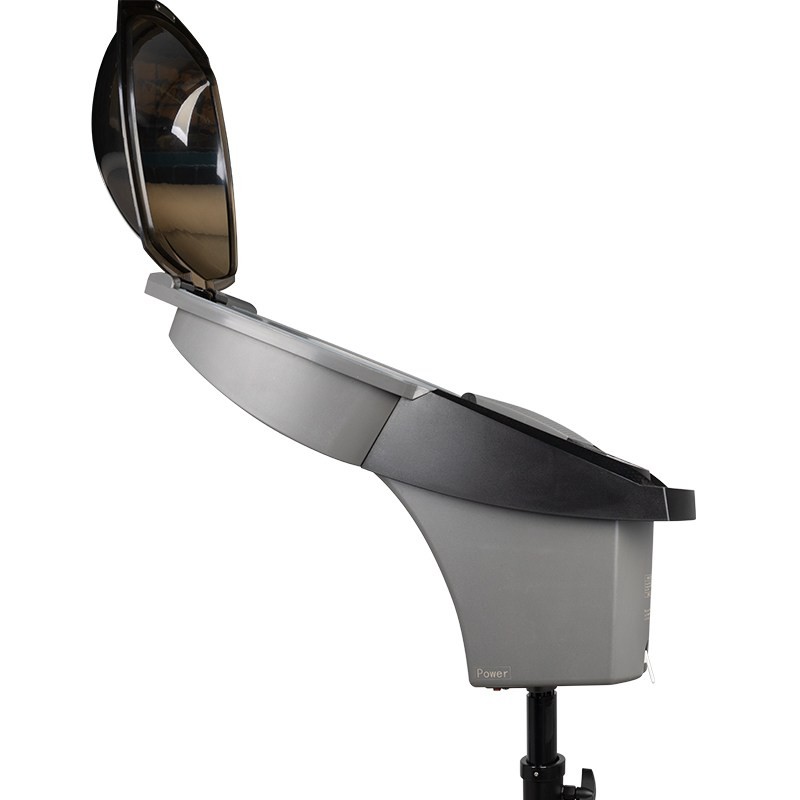 SAUNA FRYZJERSKA STOJĄCA 408D SREBRNA Z AKTYWNYM OZONEM -Urządzenia Fryzjerskie- 