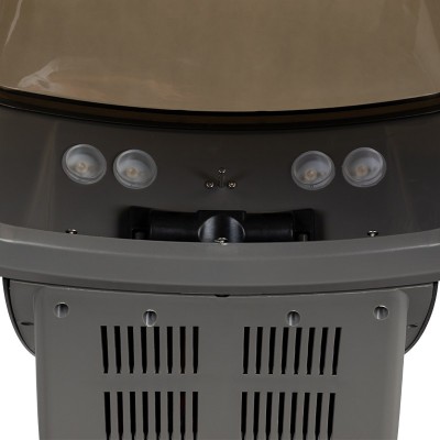 SAUNA FRYZJERSKA STOJĄCA 408D SREBRNA Z AKTYWNYM OZONEM -Urządzenia Fryzjerskie- 